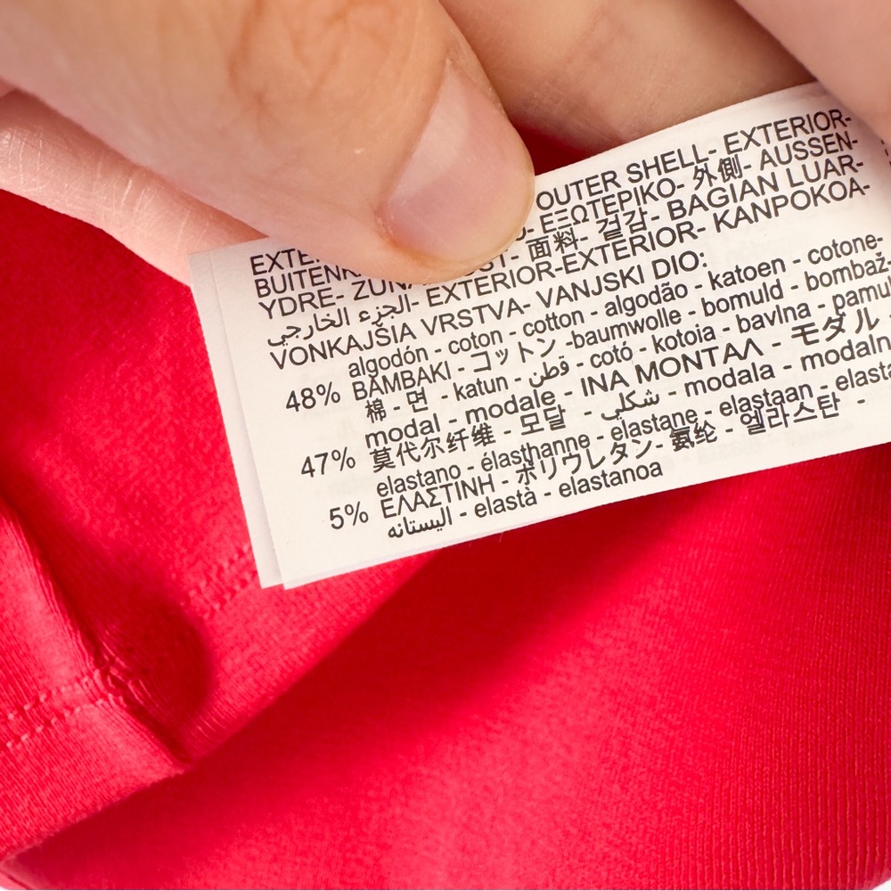 Zara Red Women's V-Neck Top Size S - Picture 7 of 9